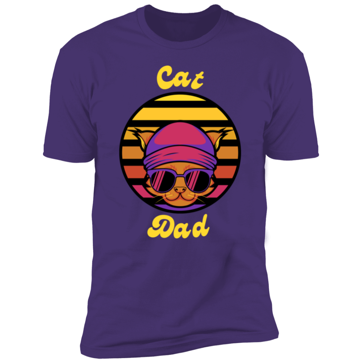 Cool Cat Dad - Short Sleeve T-Shirt