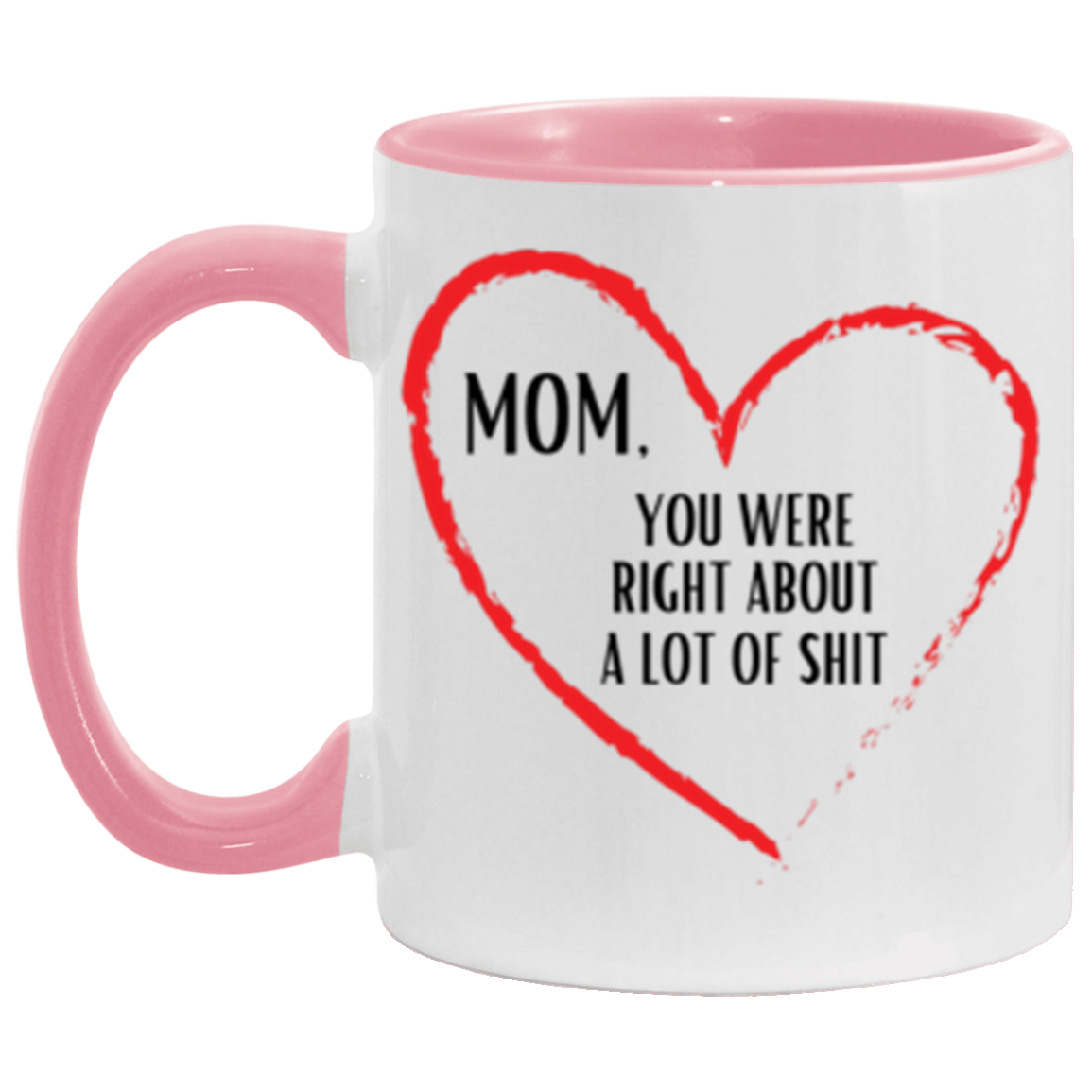 Mom You Were Right - 11oz Accent Mug