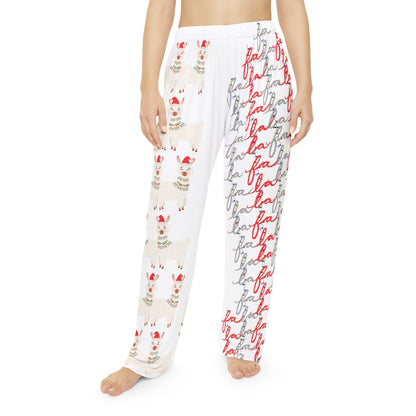 FaLaLa Llama Women's Pajama Pants