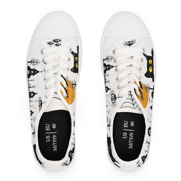 Women's Halloween Low Top Sneakers