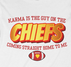 Karma Is The Guy On the Chiefs -  Long Sleeve Tee