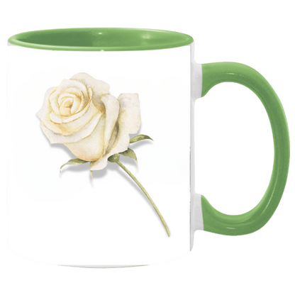 Love Loyalty & Friendship Green Accent Mug 11oz