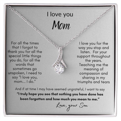 I Love You Mom From Son