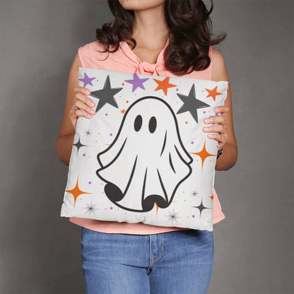 Cutesy Ghost Throw Pillow