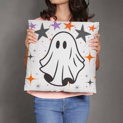 Cutesy Ghost Throw Pillow