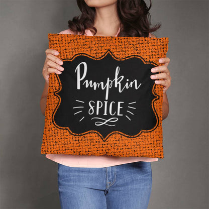 Pumpkin Spice Throw Pillow