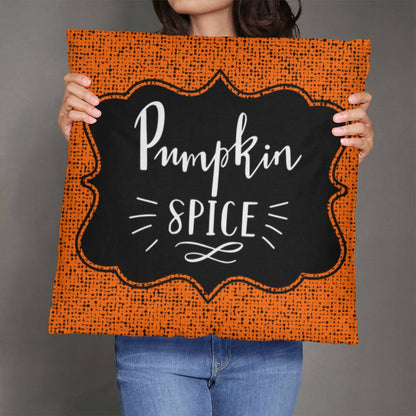 Pumpkin Spice Throw Pillow